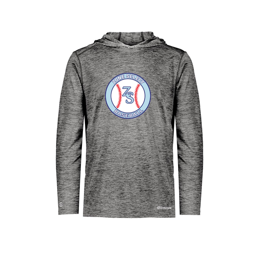 [FOLHCGBK-AS-LOGO1] Decker Men's Charge Hoodie (Adult S, Black, Logo 1)