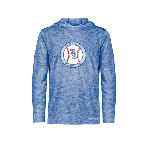 [FOLHCGRY-AS-LOGO1] Decker Men's Charge Hoodie (Adult S, Royal, Logo 1)