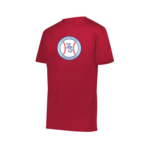 [222818.083.S-LOGO1] Men's Movement Dri Fit Shirt (Adult S, Red, Logo 1)