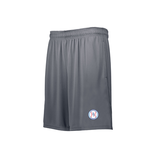 [229511.059.XS-LOGO1] Men's Swift Short (Adult XS, Gray, Logo 1)