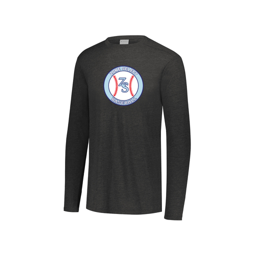 [3076.K94.S-LOGO1] Youth LS Ultra-blend T-Shirt (Youth S, Black, Logo 1)