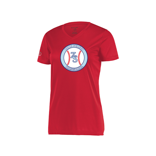 [222820.083.S-LOGO1] Ladies Movement Dri Fit Shirt (Female Adult S, Red, Logo 1)