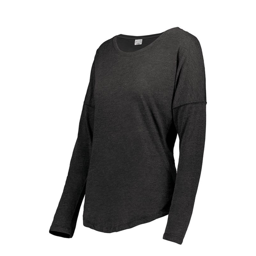 [FTLCUBBK-FAXS-LOGO3] Ladies LS Ultra-blend T-Shirt (Female Adult XS, Black, Logo 3)